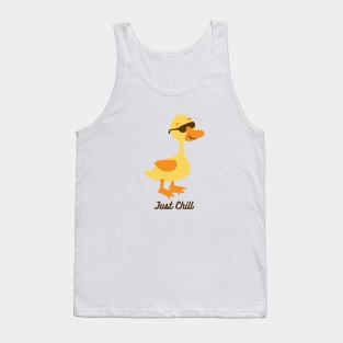 Just chill funny duck Tank Top